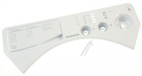Operating Unit Screen - C00116777 488000116777 Control Panel + Handle Pw Lbe88a [Whirlpool Indesit]