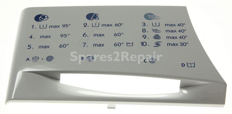 Detergent Dispenser Cover - C00487871 481249878457 Handle Drawer [Whirlpool Indesit]