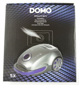Domo Vacuum Cleaner Bags - Staubsaugerbeutel 5 Stuck