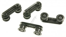 Roller For Dishwasher Basket - Schienen Halter+rollen [Amica]