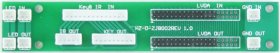 Baird TI3206LEDBCJ - Connector Board - HZ-D-ZJB002REV 1.0