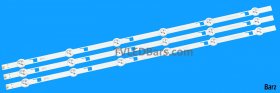 Toshiba LED Backlight Array Toshiba 32W2433D 32W2453RK PEV3232-01Y CORE 32" 6PKG REV 0.2 3pcs