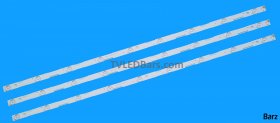 Sharp LED Backlight Array Sharp HOV43182Y HOV43174-01Y 43BJ5K 43BJ3K LC-43UI7252E LC-43UI7352E LC-43UI7552KF RF-AJ430S30-0901S-09 3pcs