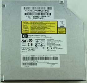 Hewlett Packard - DVD-RW - AD-7581S - Version:11 - SOK-AD-7580S(B) - 466607-ABC - SATA
