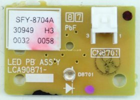 JVC LT-37DV1BJ - LED - LCB90871-001A - SFY-8704A - 30949 - LED PB ASSY