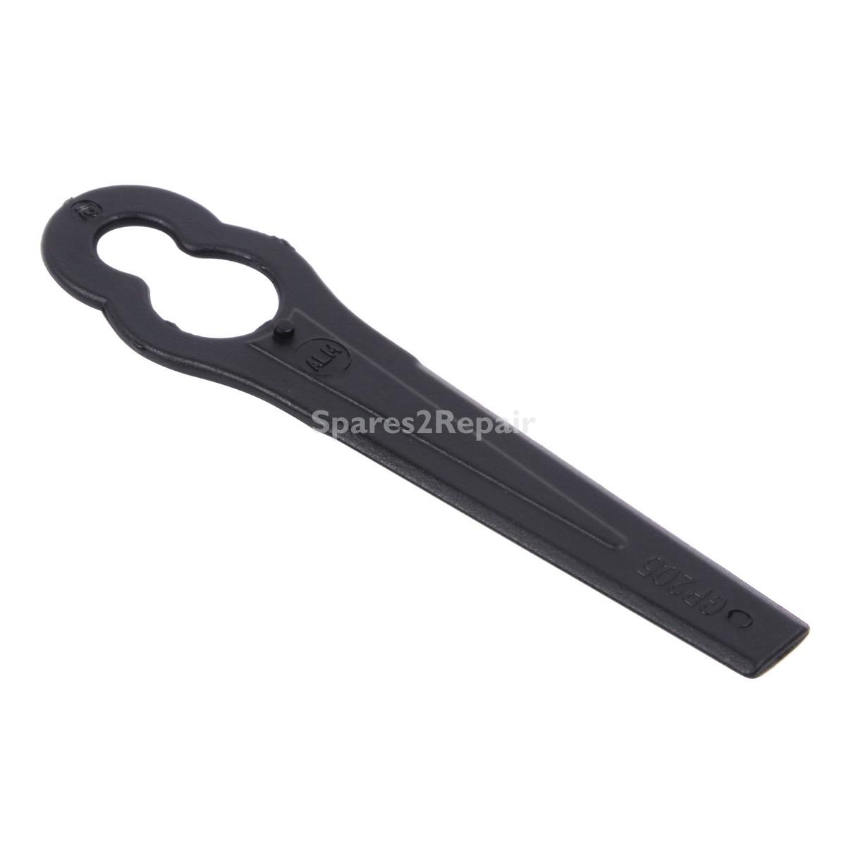 Compatible for Black & Decker, Flymo Lawnmower Plastic Blades (GP205)