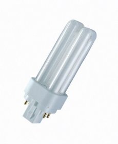 Osram G24q3 Socket Fluorescent Lamp - Compact Fluorescent Lamp, G24q 3, 26w - DULUX D/E 26 W/865