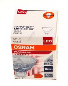 Osram Gu5,3-led-lamp - Lampe Led multi led, Gu5.3, 2700k 2,6w - LEDPMR162036 2,
