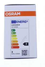 Osram E27 Led-emitter - P R63 40 36 ° 2 6 W-2700 K E27 220-240v - LEDPR6340 2,6W