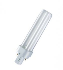 Osram G24d-1-socket Fluorescent Lamps - Compact Fluorescent Lamp, G24d-1, 13 W,