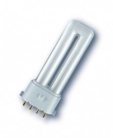 Osram 2g7 Socket Fluorescent Lamp - Compact Fluorescent Lamp, 2g7, 9 W,