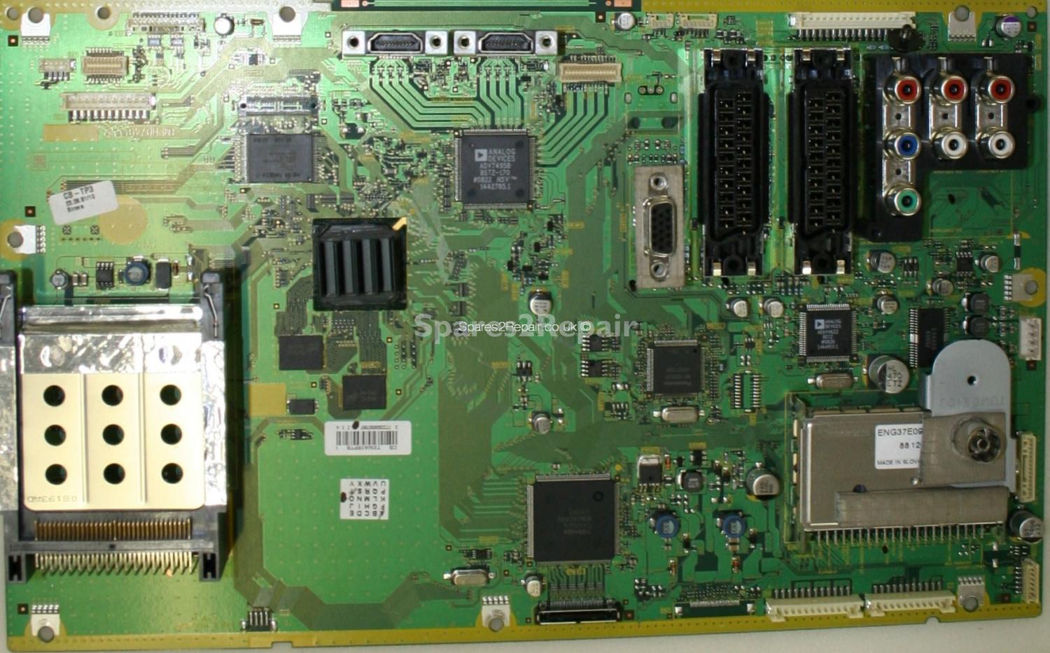 Panasonic TH50PZ80B - Main AV - TNPH0740 1 A