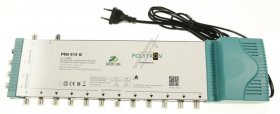 Polytron 4+1 Multiswitch Inputs - Psg 512 Q Einzel-multischalter, 5-12, Terr. Aktiv, 22 Khz, Inkl. Netztei