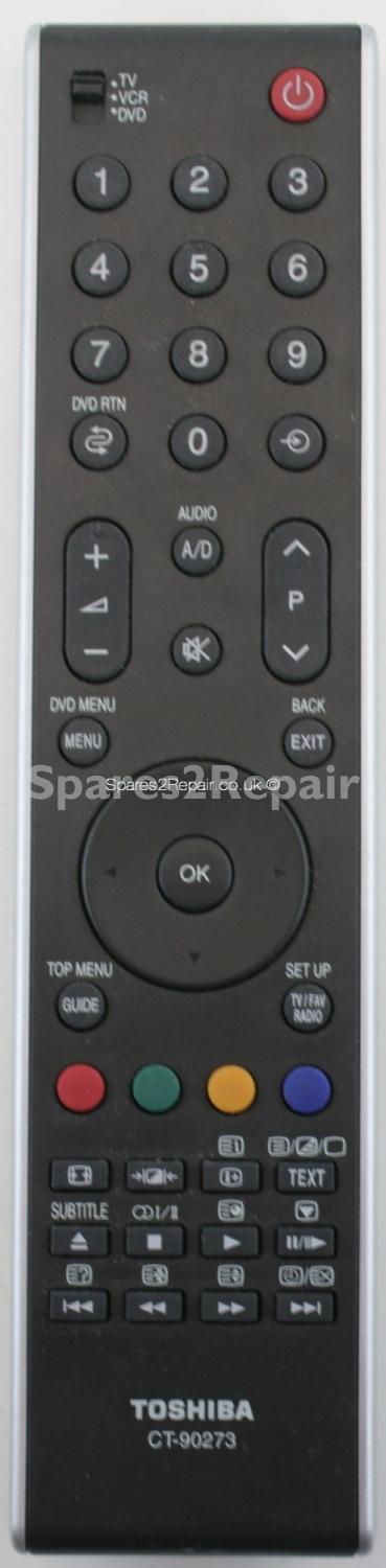 Toshiba CT90273 CT-90273 Remote Control (Original)