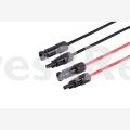 Cable/plugs/adapter - Tsk 001 60100101 Mc4-pv Extension 4mm² Set Red-black 1 0m