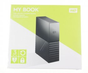 Western Digital Usb 3,5" Hard Discs - My Book 3tb -usb3.0 Hdd, Bk