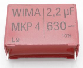 Wima Pulse Capacitors - 2,2uf-630v Mkp4-kondensator Rm=37,5mm