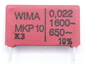 Wima Pulse Capacitors - 0,022uf-1600v Mkp10 Capacitor For Pulse Applications Pcm=22,5